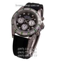 Rolex Cosmograph Daytona Chronograph Green Markers Rubber Black/Silver/Black