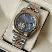 Rolex Datejust Steel Brilliants Fluted Bezel Silver-Rose Gold/Gold/Multicolor 1