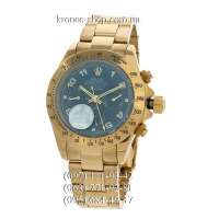 Rolex Cosmograph Daytona Arabic Numerals Gold/Blue