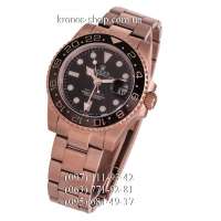 Rolex GMT Master II Root Beer Bezel Rose Gold/Black