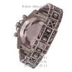 Rolex Cosmograph Daytona Skull Engraved Silver/Black