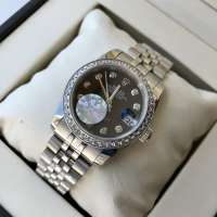 Rolex Datejust Diamond 31mm Silver/Black