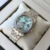Rolex Datejust Diamond 31mm Silver/Turquoise