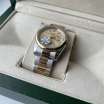 Rolex Datejust Oyster Palm 36mm Silver-Gold/Gold/Gold