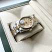 Rolex Datejust Oyster Palm 36mm Silver-Gold/Gold/Gold