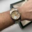 Rolex Datejust Oyster Palm 36mm Silver-Gold/Gold/Gold