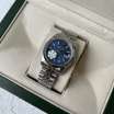 Rolex Datejust 36mm Steel Silver/Blue