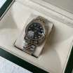 Rolex Datejust 36mm Diamond Steel Silver-Gold/Black