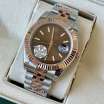 Rolex Datejust Steel Fluted Bezel Silver-Rose Gold/Gold/Rose Gold