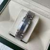 Rolex Datejust Steel Fluted Bezel Silver/White