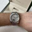 Rolex Datejust Steel Fluted Bezel Silver/White