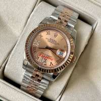 Rolex Datejust 36mm Steel Silver-Rose Gold/Gold