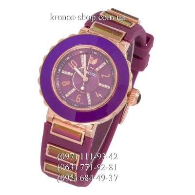 Swarovski Octea Sport Diamonds Purple/Gold