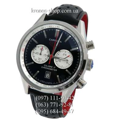 Tag Heuer Carrera Calibre 17 Chronograph Black/Silver/Black