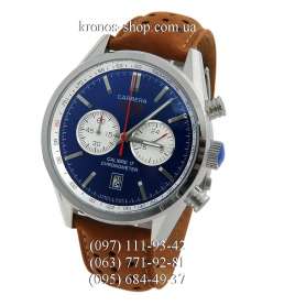 Tag Heuer Carrera Calibre 17 Chronograph Brown/Silver/Blue