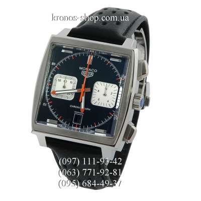 Tag Heuer Monaco Calibre 12 Chronograph Black/Silver/Black