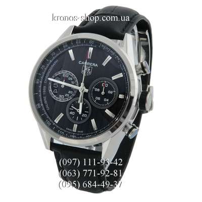 Tag Heuer Carrera Calibre 1969 Limited Edition Leather Black/Silver/Black