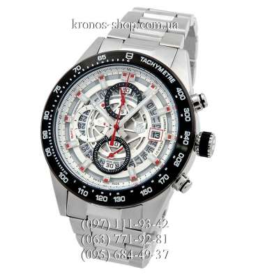 Tag Heuer Carrera Calibre Heuer 01 Silver/Black/Silver