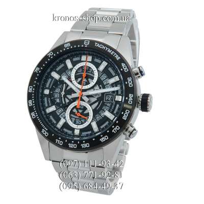 Tag Heuer Carrera Calibre Heuer 01 Silver/Black/Gray