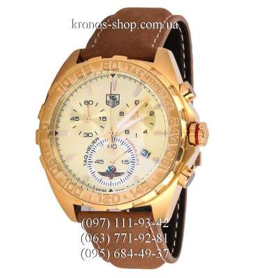 Tag Heuer Formula 1 Chronograph Brown/Gold