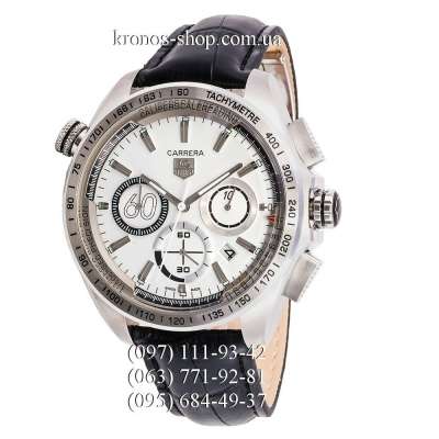 Tag Heuer Carrera 60 Sport Chronograph Black/Silver/White