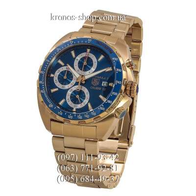 Tag Heuer Formula 1 Calibre 16 Steel Yellow Gold/Blue