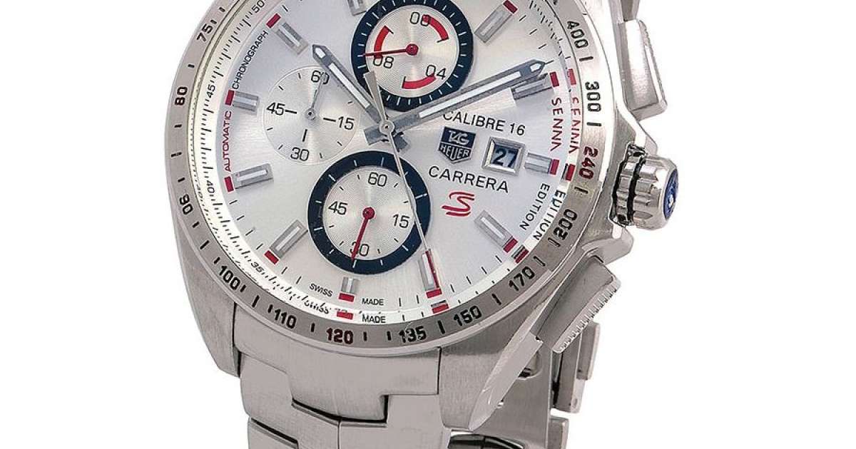 TAG Heuer Carrera Calibre 16 Ayrton Senna Edition White Kronos