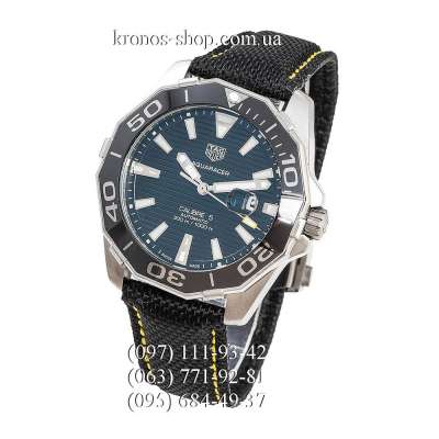 TAG Heuer Aquaracer 300 M Calibre 5 Black/Silver-Black/Black