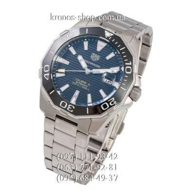 Tag Heuer Aquaracer 300 M Calibre 5 Steel Silver/Silver-Black/Black