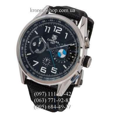 Tag Heuer Carrera BMW Power GMT Chronograph Black/Silver/Black