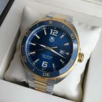 Tag Heuer Formula 1 Calibre 5 Automatic Steel Yellow Gold/Blue