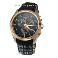 Tissot T-Classic Couturier Chronograph Black/Gold/Black