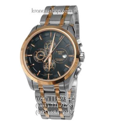 Tissot T-Classic Couturier Automatic Steel Silver-Gold/Gold/Black