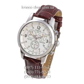 Tissot T-Sport PRC 200 Chronograph Brown/Silver/White