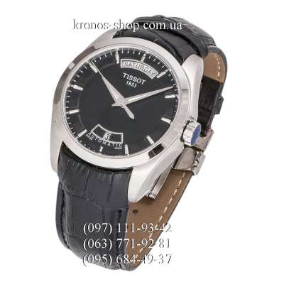Tissot T-Classic Couturier Automatic Date-Weekday Black/Silver/Black