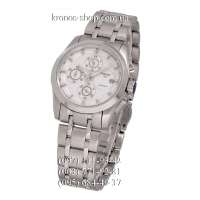 Tissot T-Classic Couturier Chronograph Lady Steel All Silver