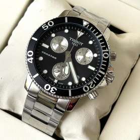 Tissot T-Sport Seastar 1000 Chronograph Bracelet Silver/Black