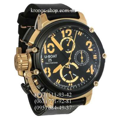 U-Boat Italo Fontana Chimera U-51 Chrono Gold Arrow