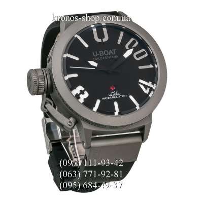 U-Boat Italo Fontana Classico U-1001 Black/Grey/Black-White