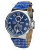 Ulysse Nardin Marine Chronometer Leather Blue/Silver/Blue