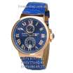 Ulysse Nardin Marine Chronometer Leather Blue/Gold/Blue