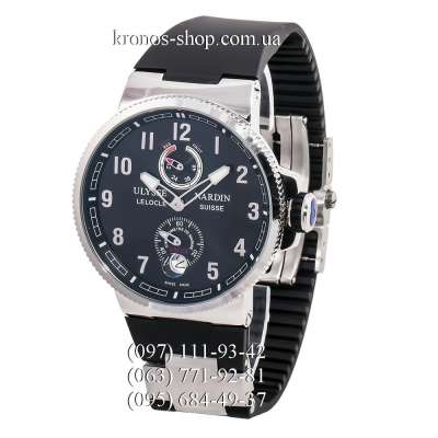 Ulysse Nardin Maxi Marine Chronometer Manufacture Black/Silver/Black