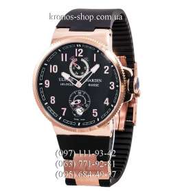 Ulysse Nardin Maxi Marine Chronometer Manufacture Black/Gold/Black