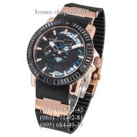 Ulysse Nardin Diver Marine Perpetual Black Spinel Gold/Black