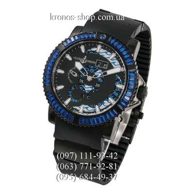 Ulysse Nardin Diver Marine Perpetual Blue Spinel All Black/Blue