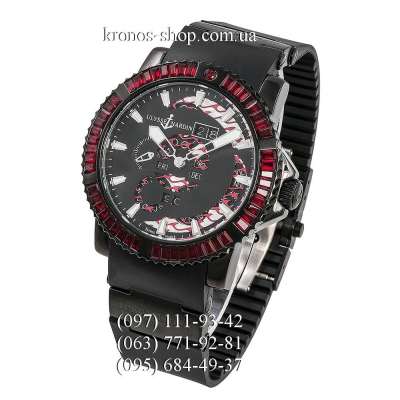 Ulysse Nardin Diver Marine Perpetual Red Spinel All Black/Red