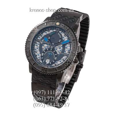 Ulysse Nardin Diver Black Sea All Black-Blue