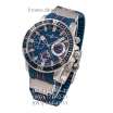 Ulysse Nardin Diver Chronograph Hammerhead Shark Blue/Silver/Blue