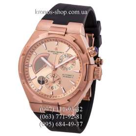 Vacheron Constantin Overseas Dual Time Black/Gold/Gold