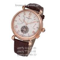 Vacheron Constantin Traditionnelle Tourbillon Smooth Brown/Gold/White